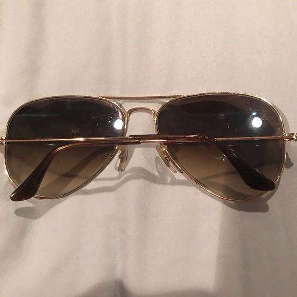 Authentic Brown Gradient Ray Bans - Picture 2 of 3